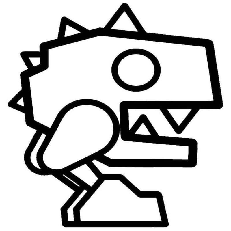 Geometry Dash druckbare für Kinder
