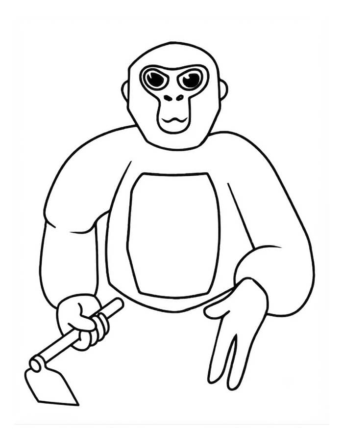 Gorilla Tag druckbare