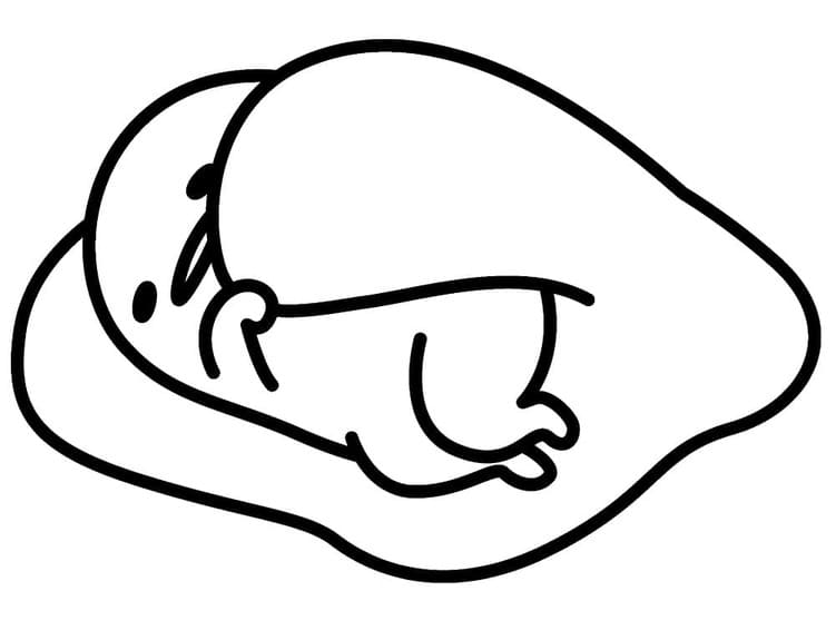 Gudetama kostenlos druckbare basisch