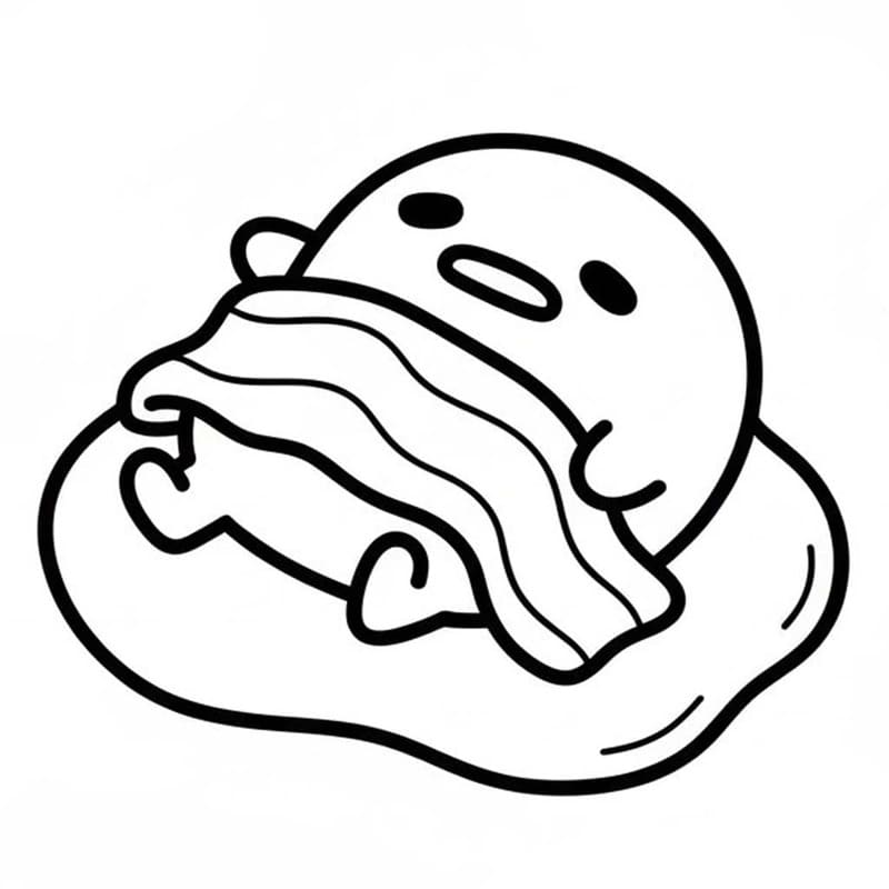 Gudetama kostenlos druckbare für Kinder