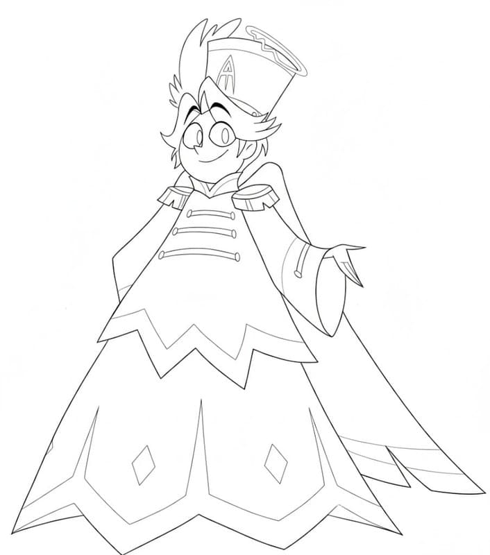 Hazbin Hotel druckbare für Kinder