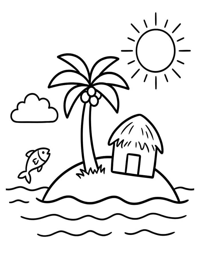 Insel druckbare