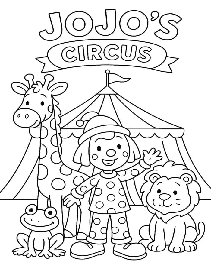 Jojos Zirkus kostenlos schlicht
