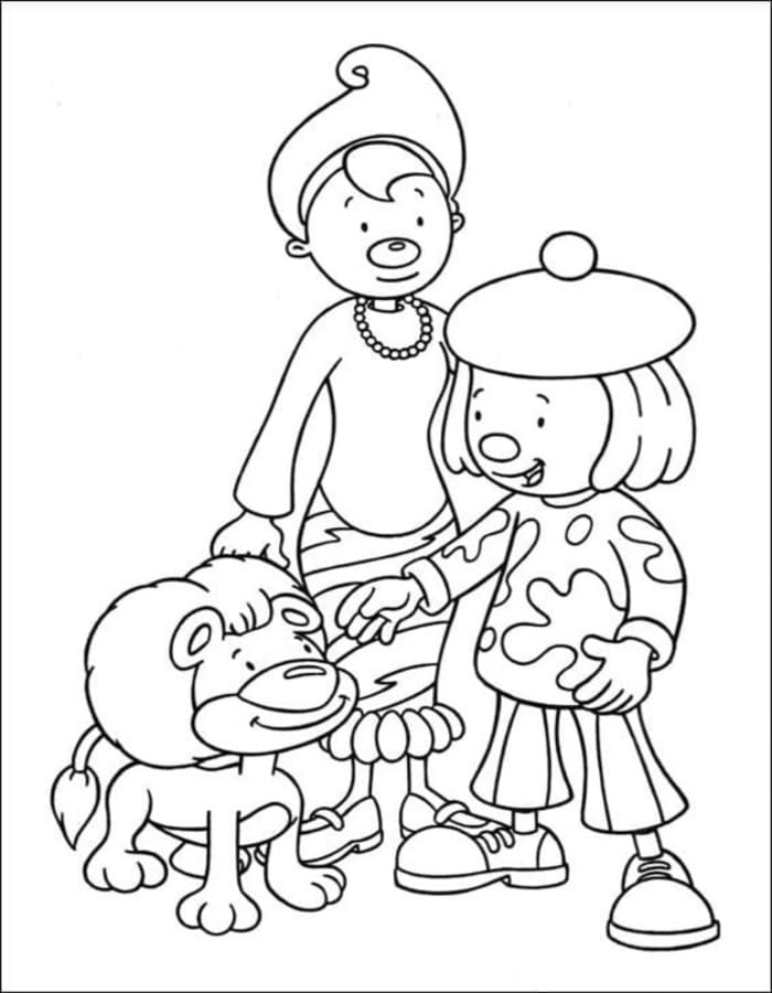 Jojos Zirkus zum Ausdrucken für Kinder