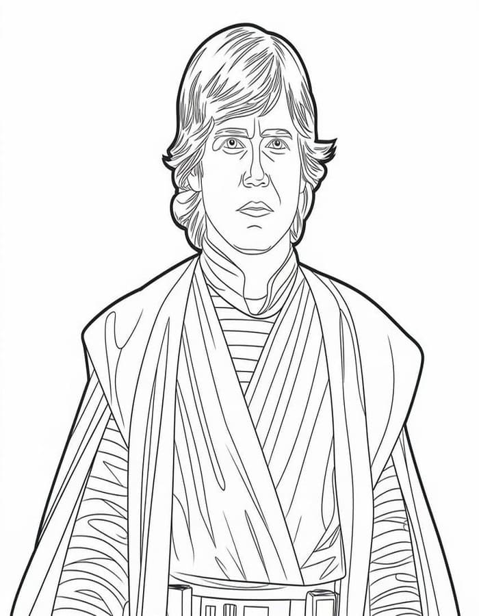 Luke Skywalker druckbare
