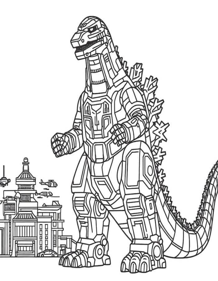 Mechagodzilla kostenlos basisch