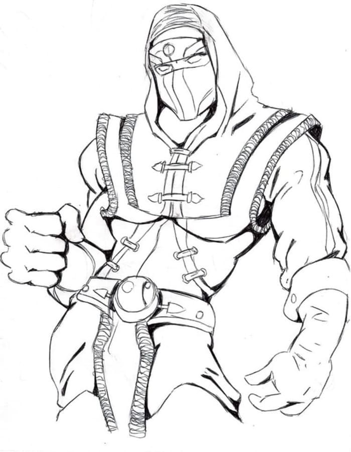Mortal Kombat zum Ausdrucken für Kinder