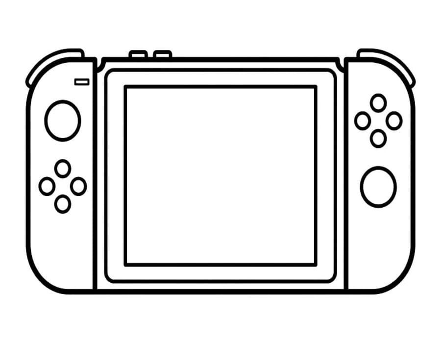 Nintendo Switch ausmalbilder