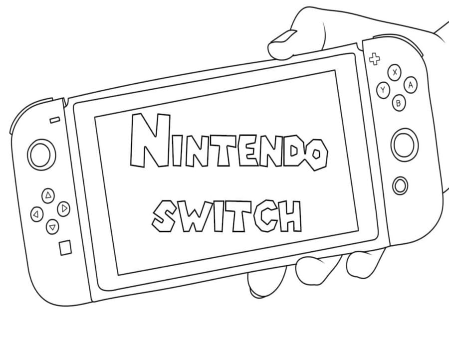 Nintendo Switch zum Ausdrucken