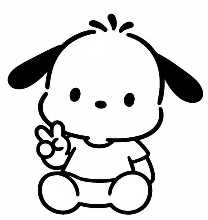 Pochacco druckbare