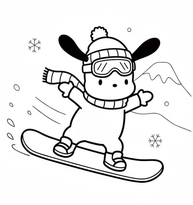 Pochacco kostenlos für Kinder