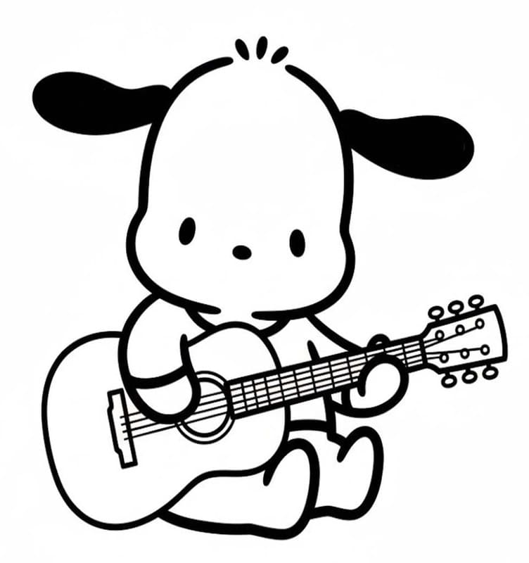 Pochacco zum Ausdrucken