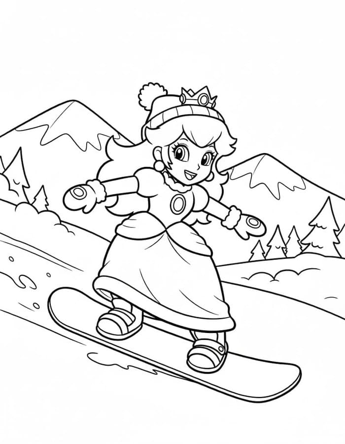 Prinzessin Daisy kostenlos