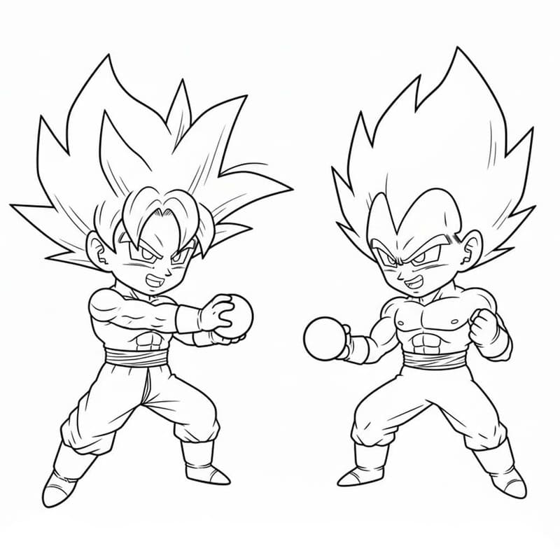 Vegeta kostenlos druckbare