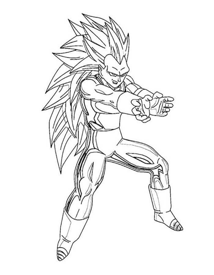 Vegeta kostenlos druckbare schlicht