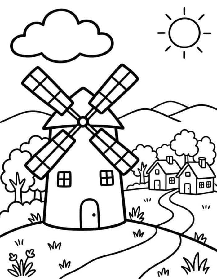 Windmühle kostenlos