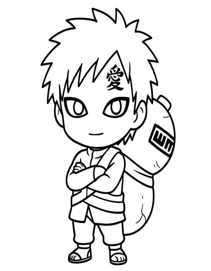 Zeichne Chibi kostenlos druckbare