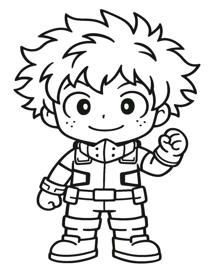 Zeichne Chibi schlicht