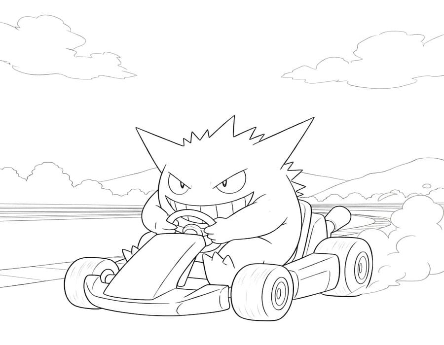 Zeichne Gengar