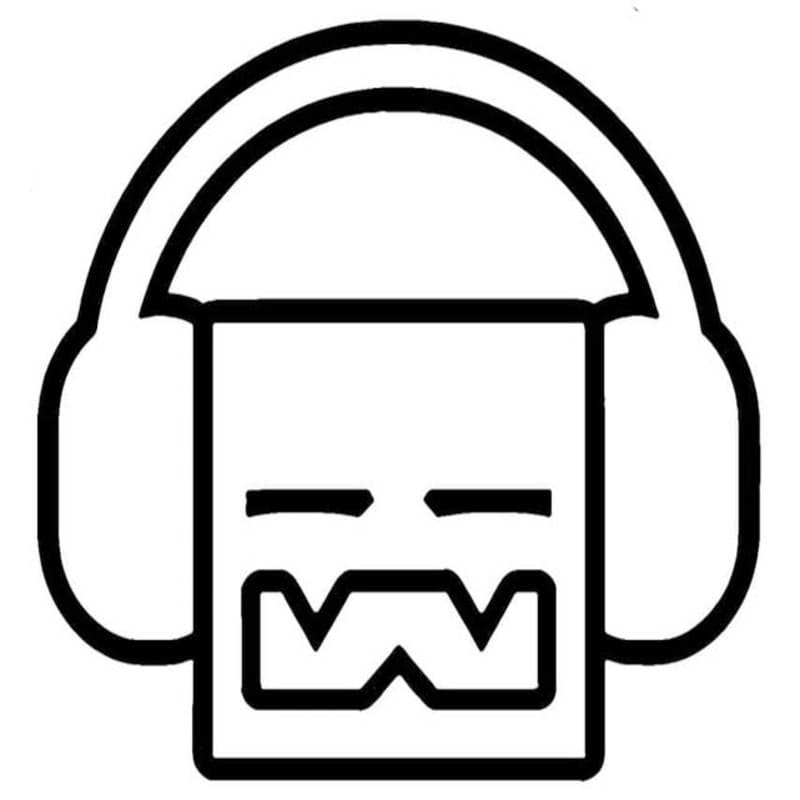 Zeichne Geometry Dash kostenlos druckbare basisch