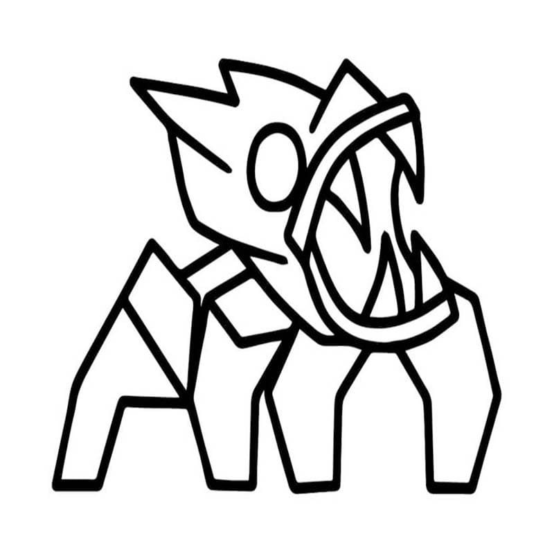 Zeichne Geometry Dash kostenlos einfach