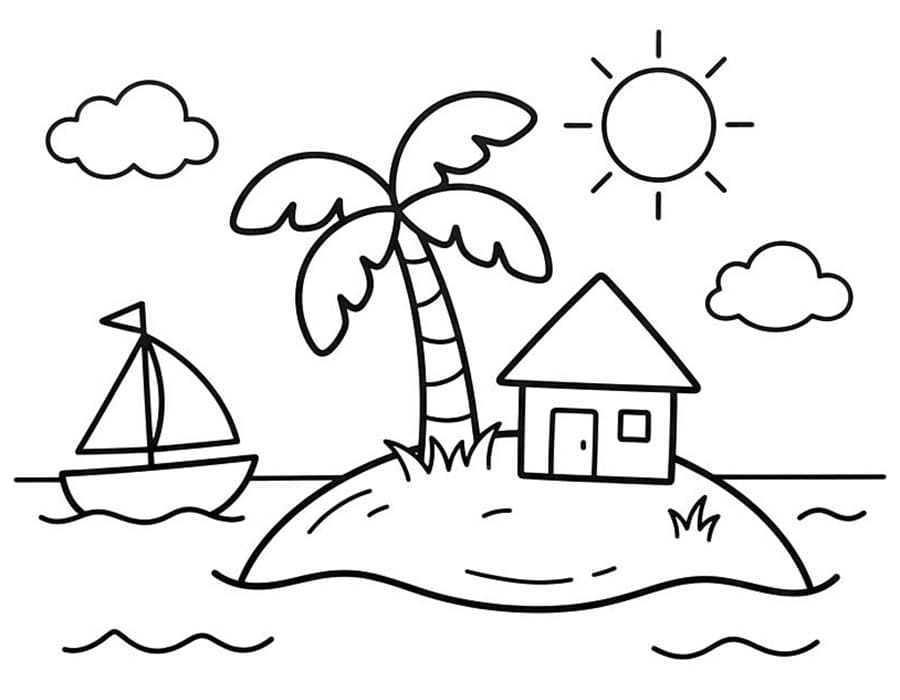Zeichne Insel