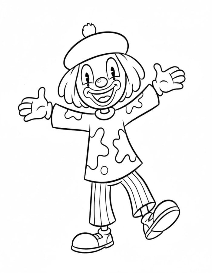 Zeichne Jojos Zirkus druckbare