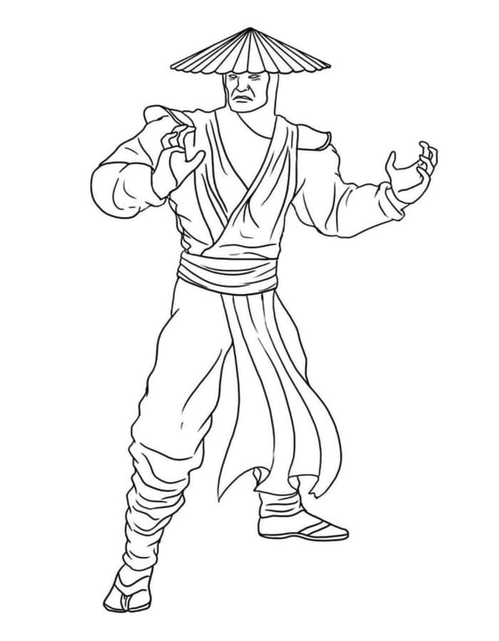 Zeichne Mortal Kombat für Kinder