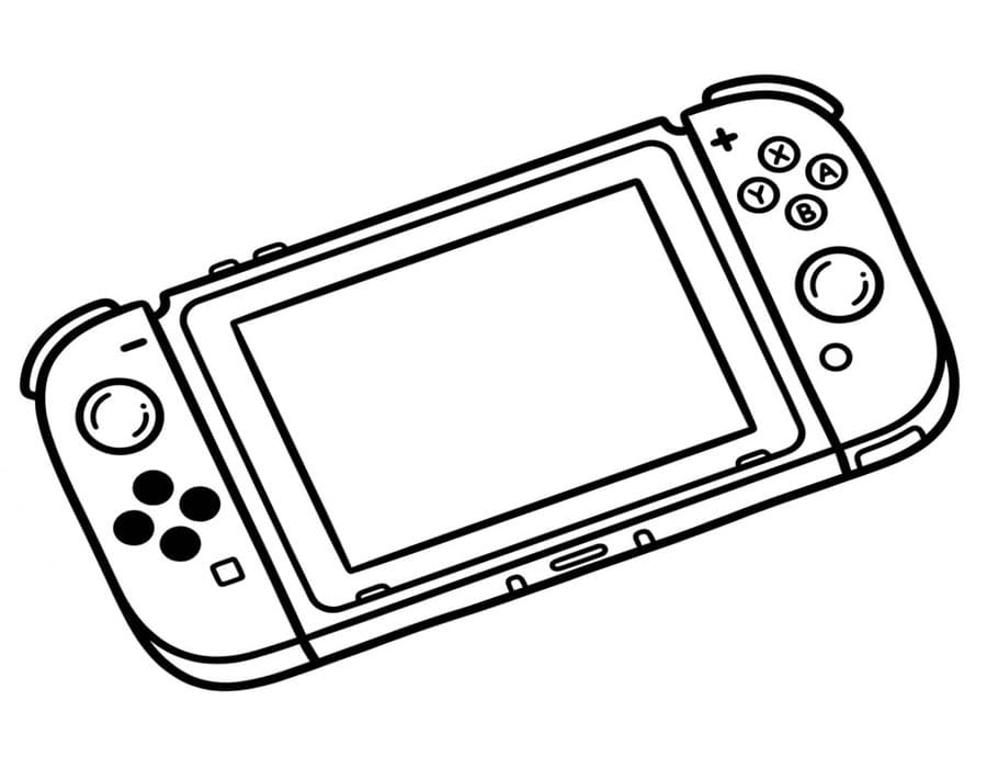 Zeichne Nintendo Switch einfach