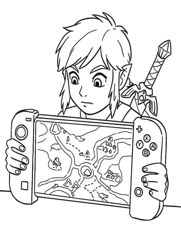 Zeichne Nintendo Switch kostenlos einfach