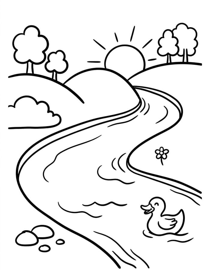Druckbare Fluss