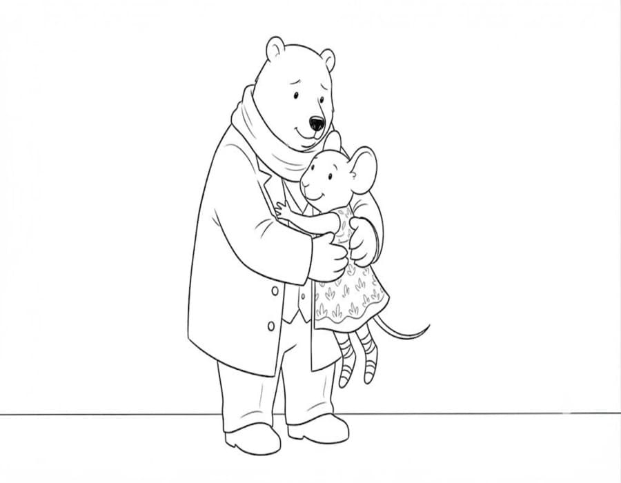 Ernest und Celestine ausmalbilder