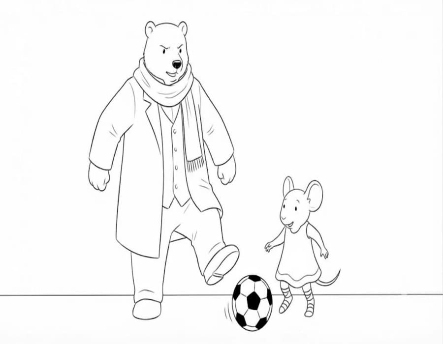 Ernest und Celestine kostenlos druckbare