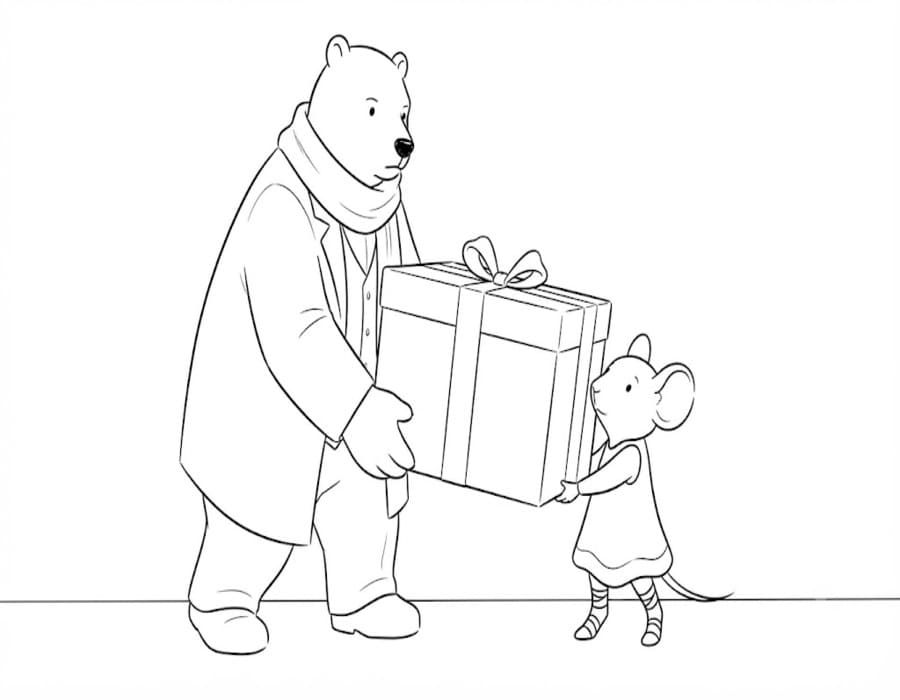 Ernest und Celestine kostenlos druckbare für Kinder