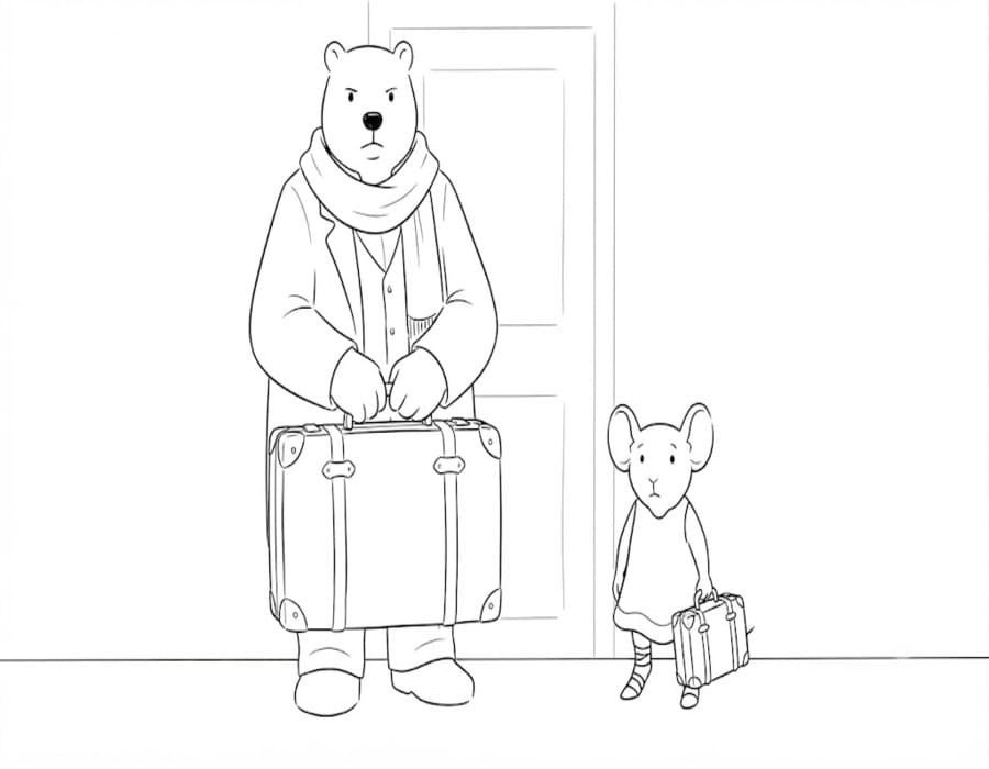 Ernest und Celestine zum Ausdrucken