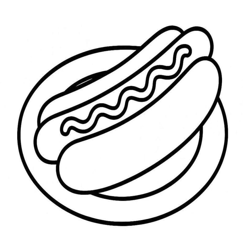 Hotdog kostenlos basisch