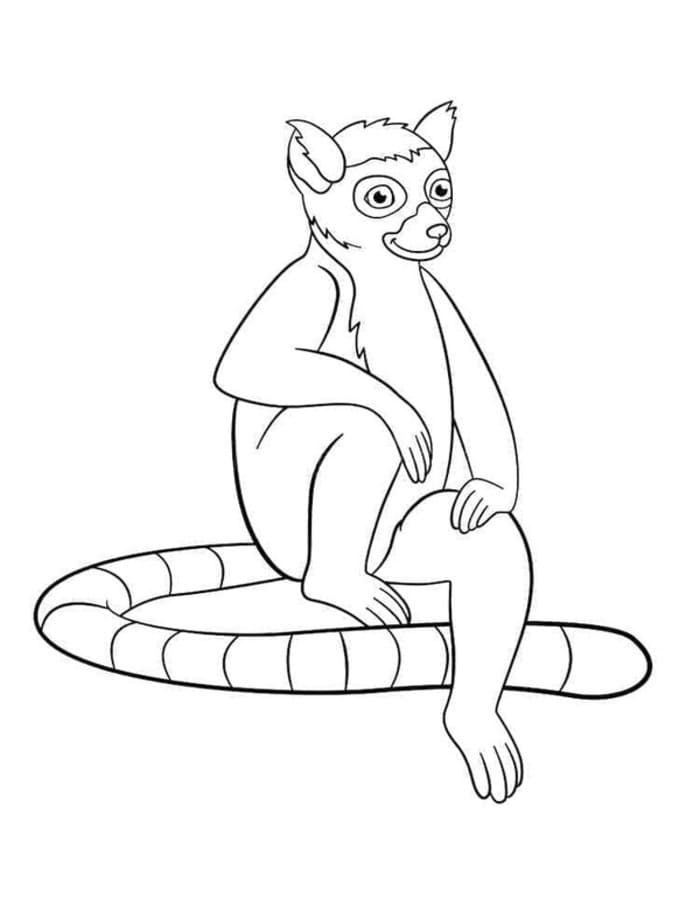 Kostenlos Druckbare Lemur