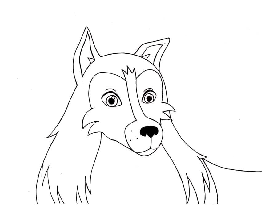 Lassie druckbare einfach
