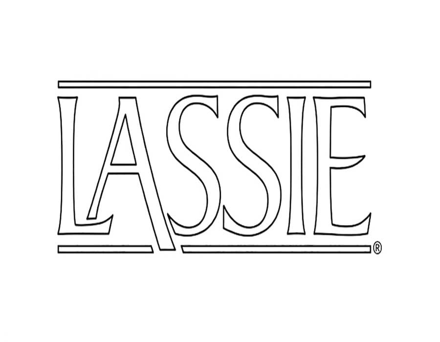 Lassie coloring pages