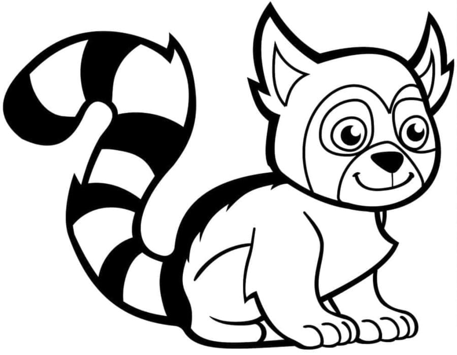 Lemur druckbare