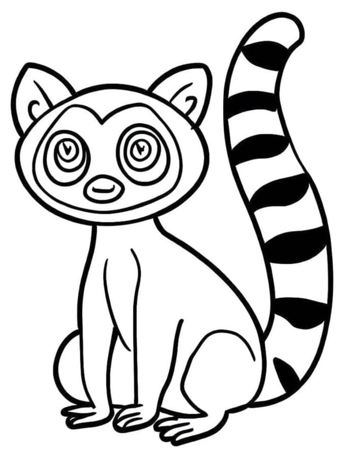 Lemur kostenlos für Kinder