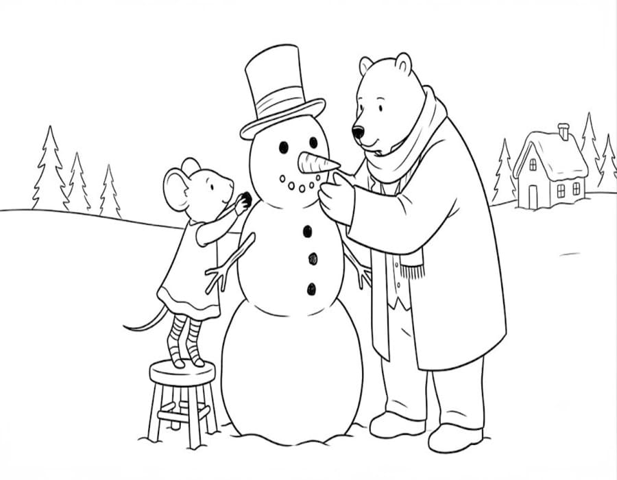 Zeichne Ernest und Celestine