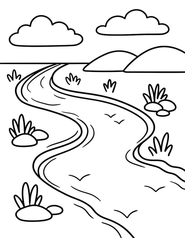 Zeichne Fluss