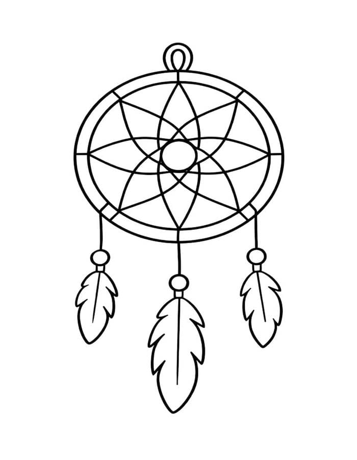Traumfänger coloring pages