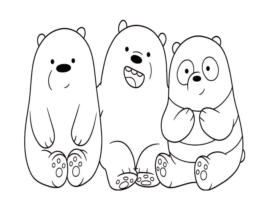 Kostenlos Druckbare We bare Bears