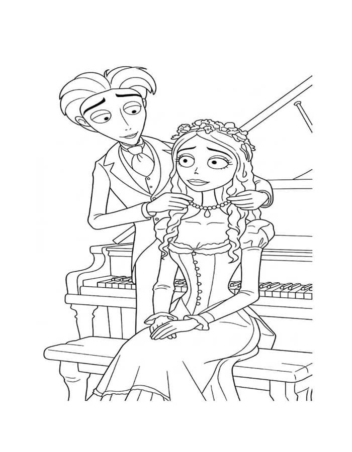 Corpse Bride kostenlos schlicht
