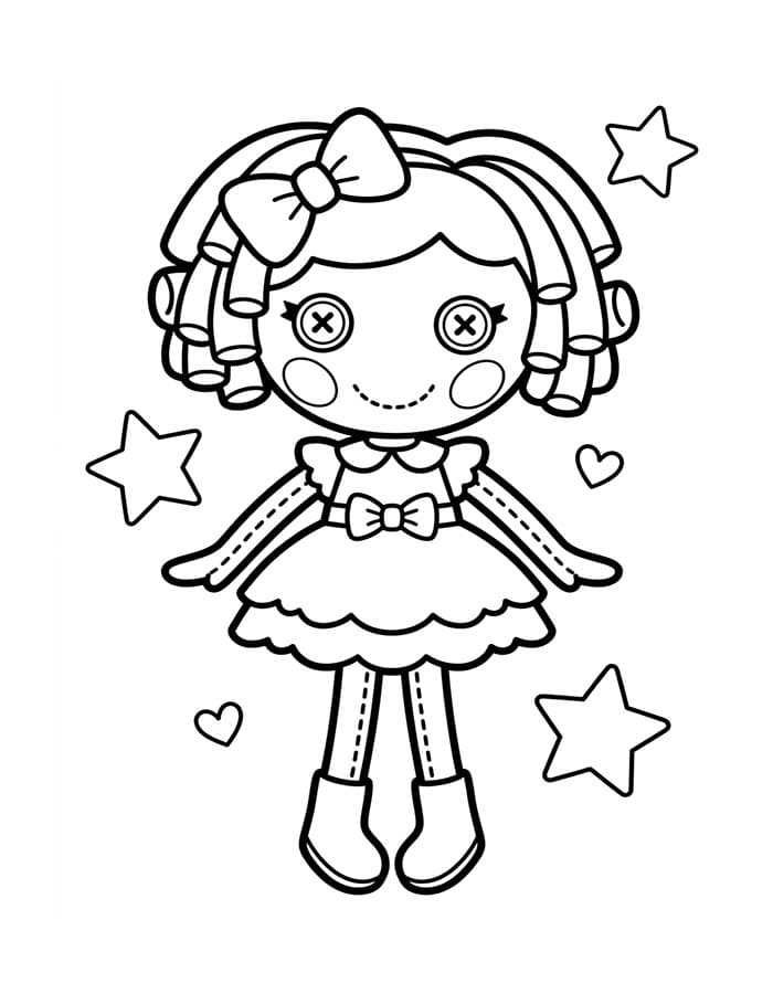 Druckbare Lalaloopsy