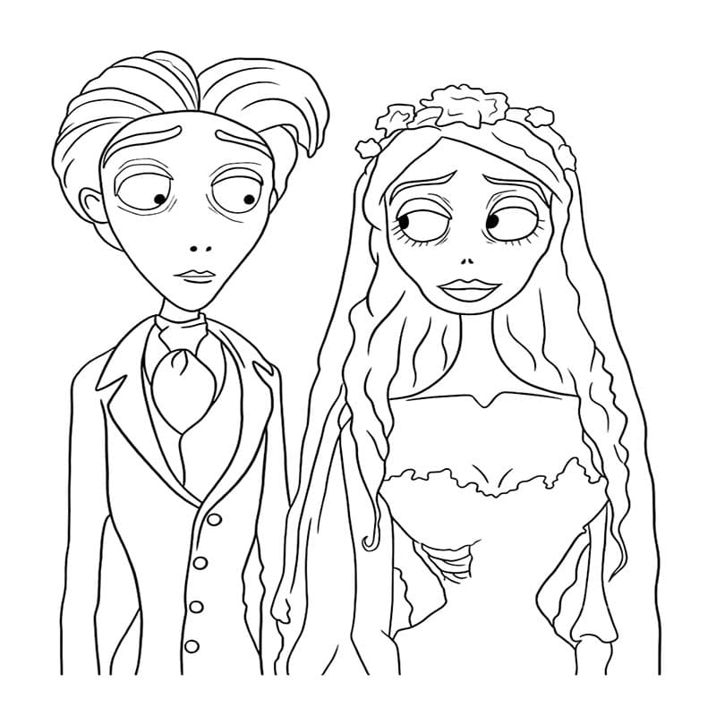 Kostenlos Druckbare Corpse Bride