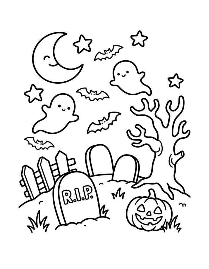 Kostenlos Druckbare Friedhof