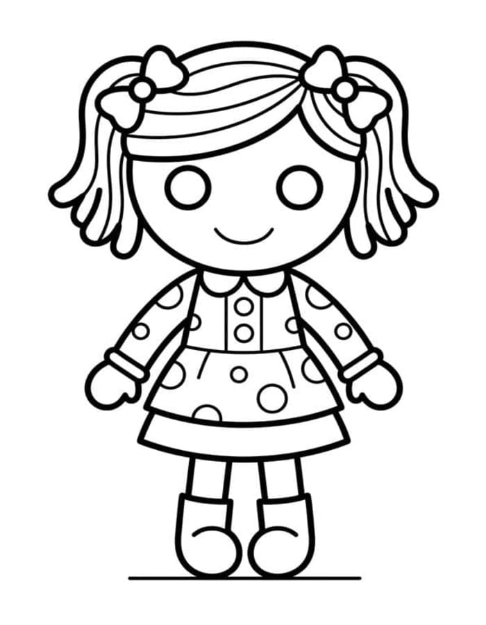 Lalaloopsy druckbare einfach